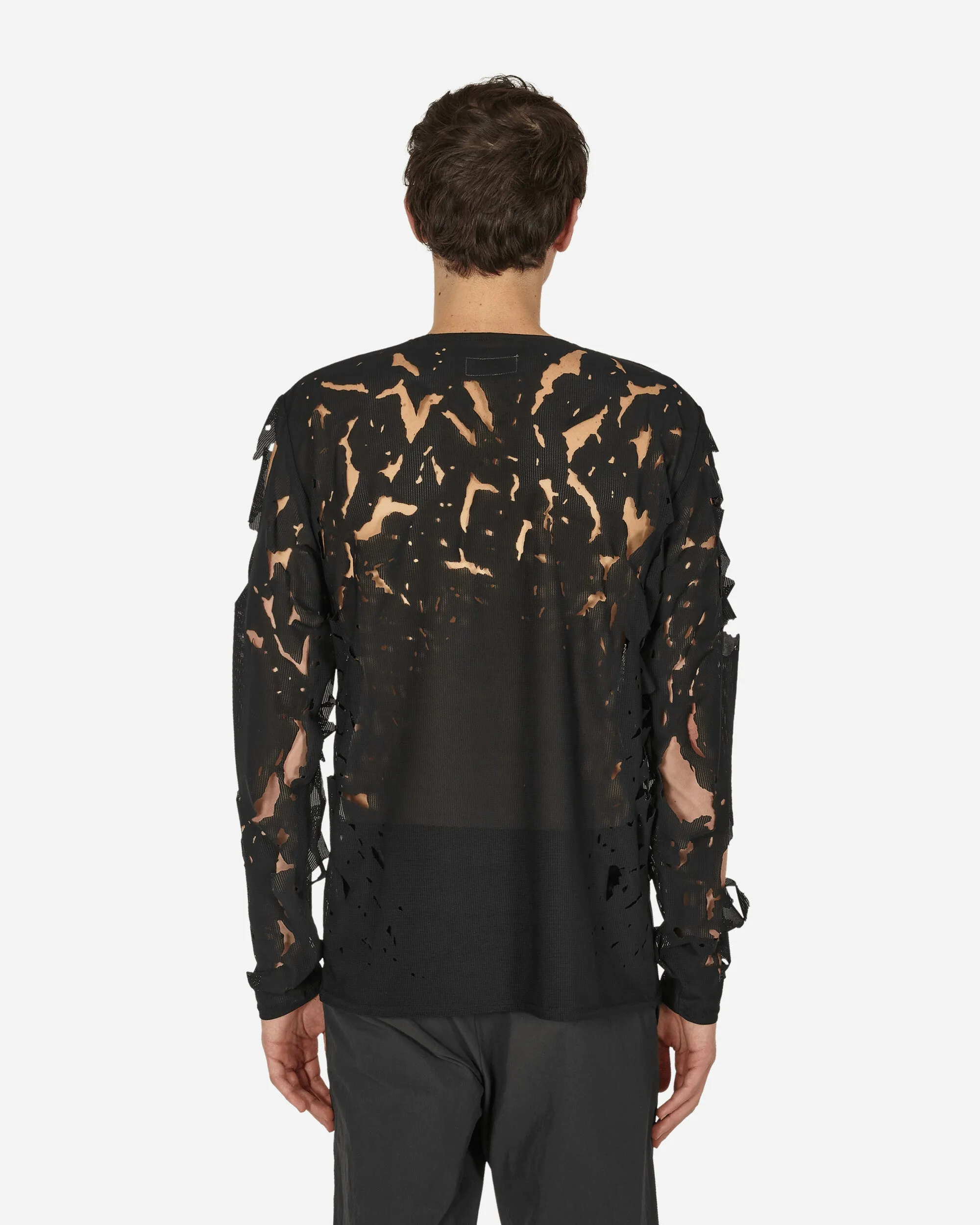 6.0 Langarm-Shirt Links Schwarz