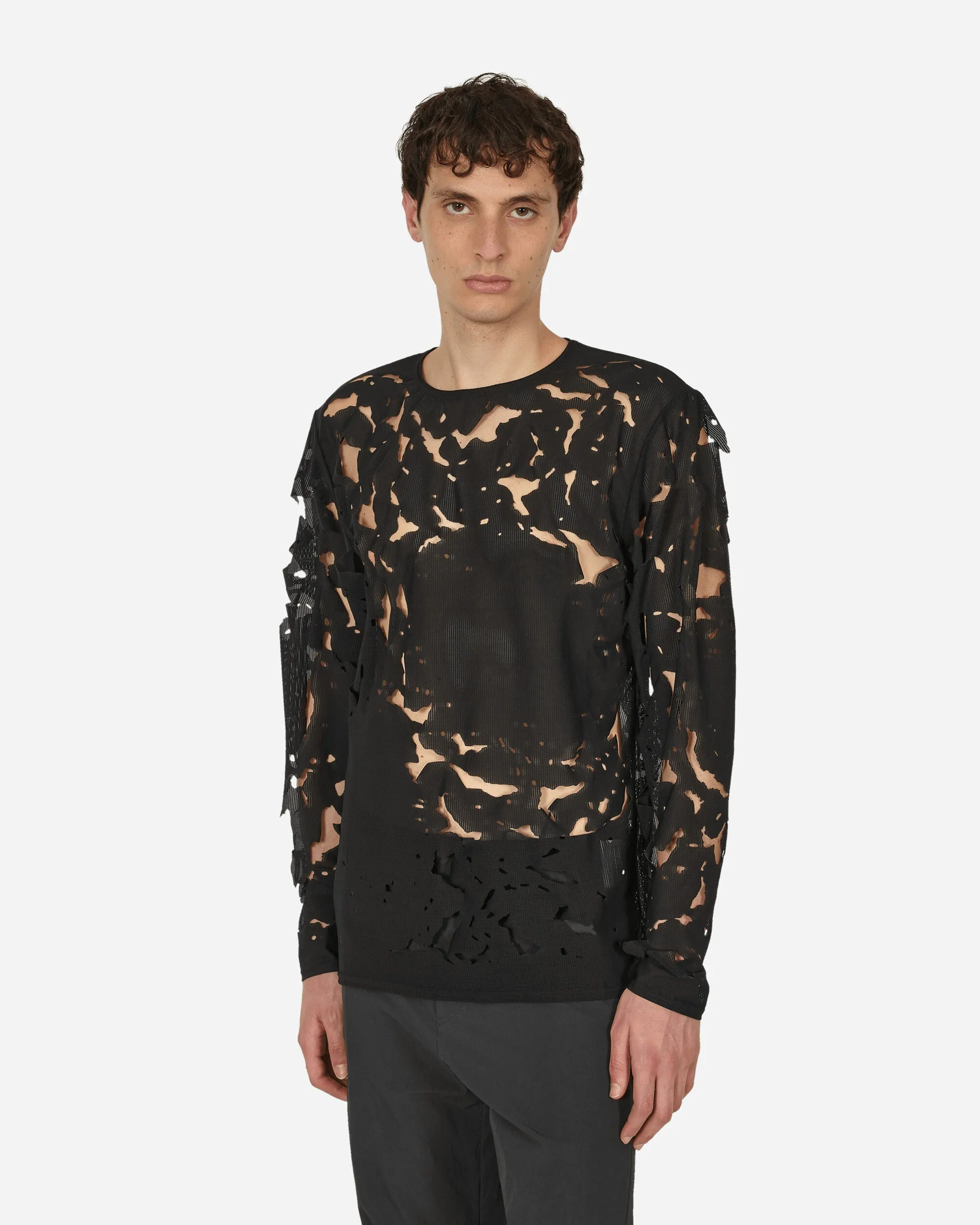 6.0 Langarm-Shirt Links Schwarz