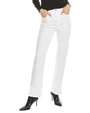 7 For All Mankind Strahlend Weiße Easy Slim Jeans