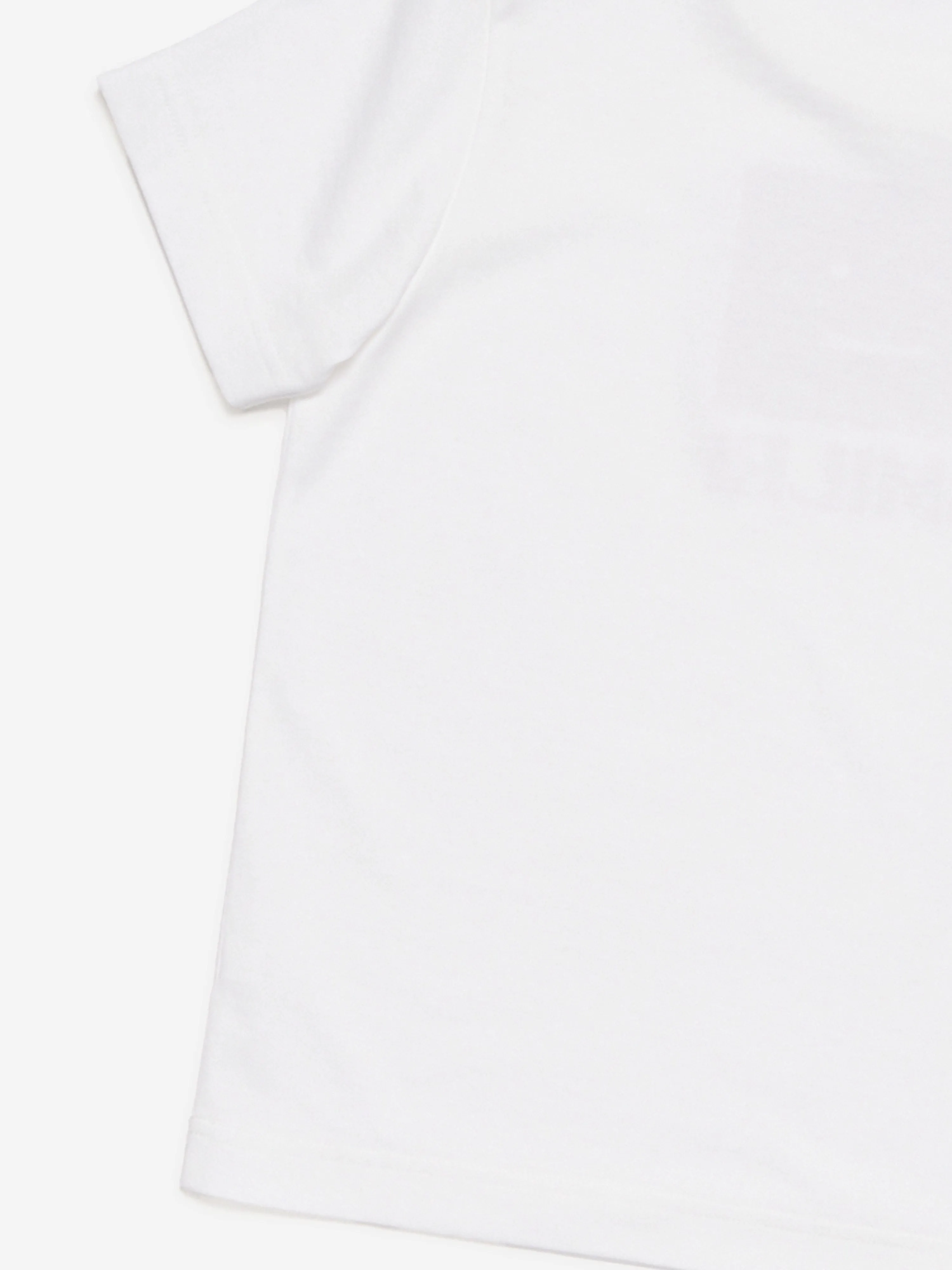 Acne Studios Kinder Nash Smiley T-Shirt in Weiß