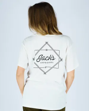 Action S/S T-Shirt - Weiß