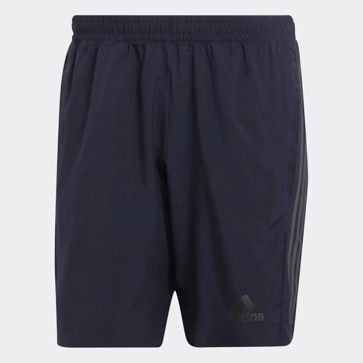 Adidas Herren Run Icon Reflektierende 3-Streifen 7-Zoll Shorts