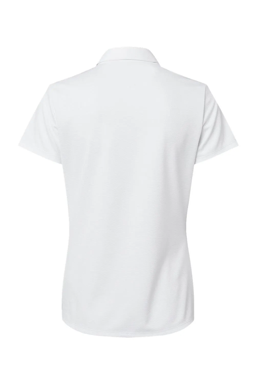 Adidas Damen Micro Pique Polohemd mit kurzen Ärmeln - Weiß