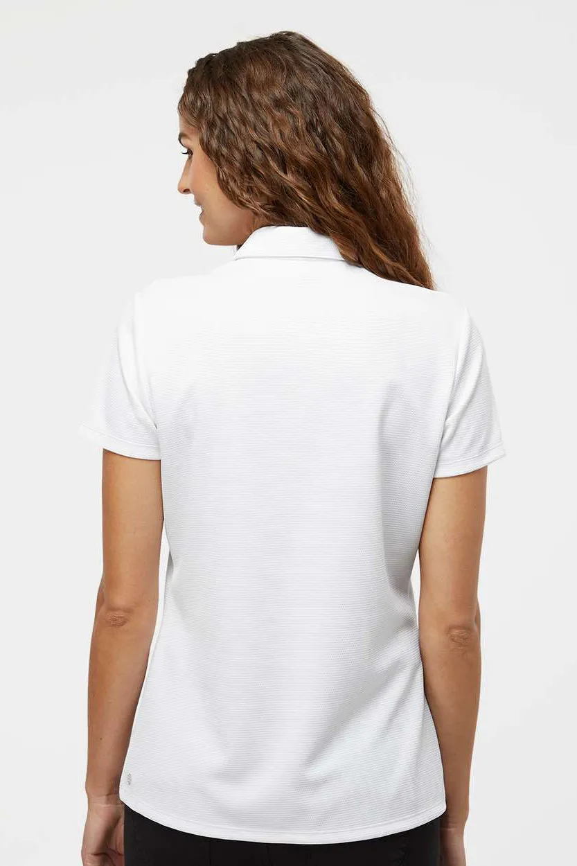 Adidas Damen Micro Pique Polohemd mit kurzen Ärmeln - Weiß
