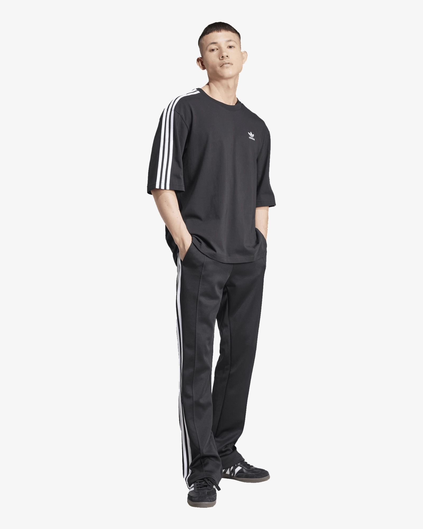Adidas Adicolor Oversized Tee - Black