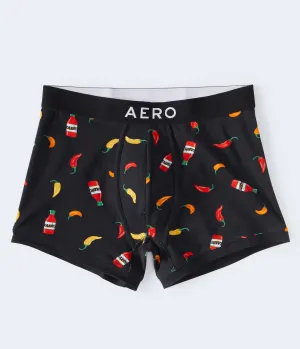Aeropostale Herren Hot Pepper Strick-Boxershorts - - Größe XL - Baumwolle - Teenager-Mode & Bekleidung Schwarz Aeropostale