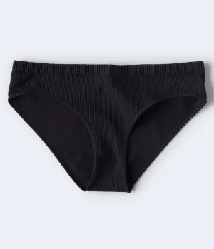 Aeropostale Damen Nahtlose Rippen-Hipster - Größe S - Nylon - Teen Mode & Bekleidung Schwarz Aeropostale