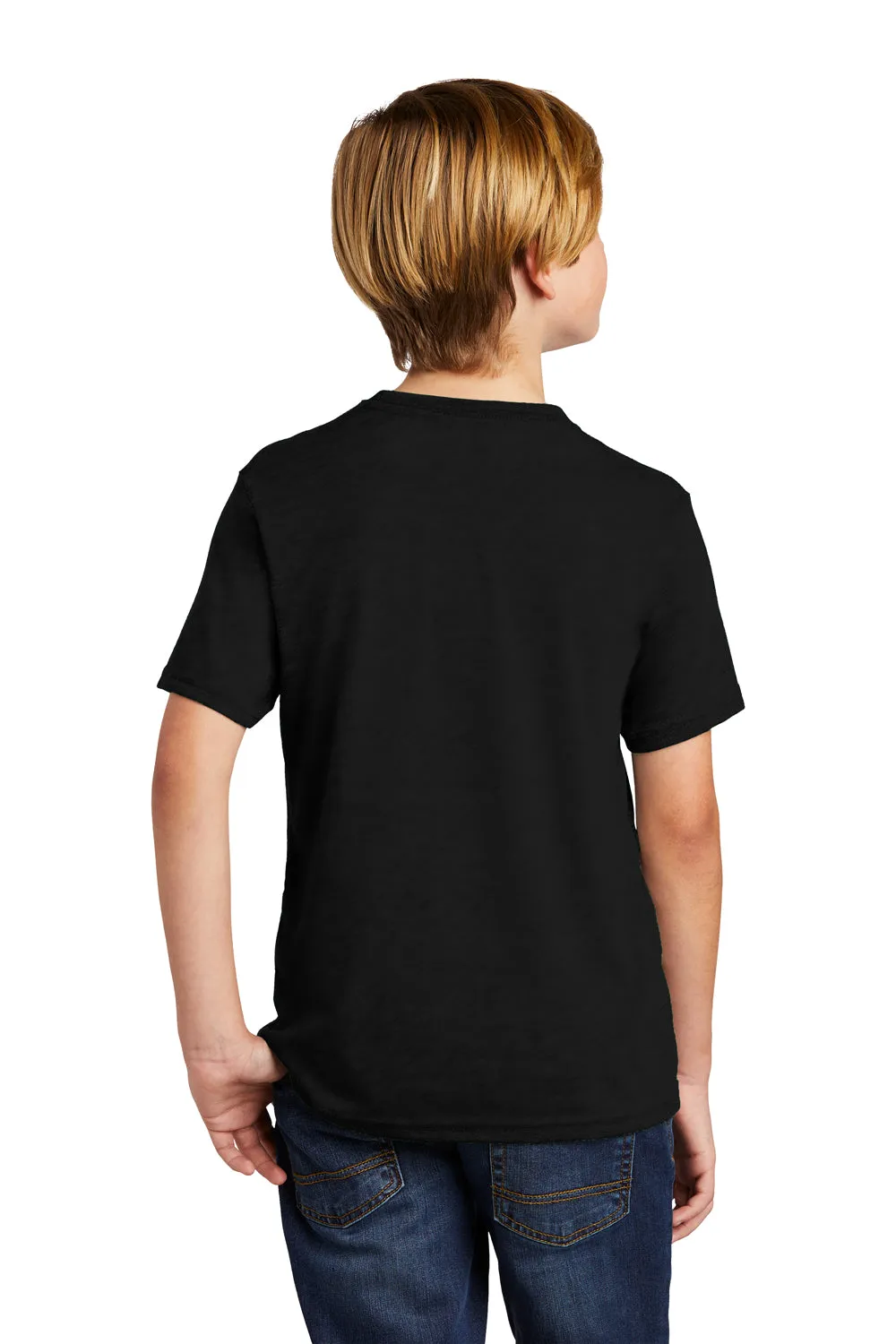 Allmade Jugend Kurzarm Rundhals T-Shirt - Tiefschwarz