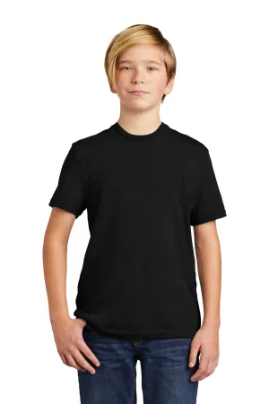 Allmade Jugend Kurzarm Rundhals T-Shirt - Tiefschwarz