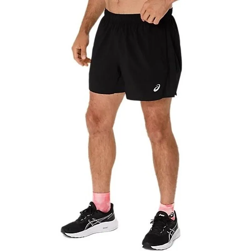 ASICS Herren Silber 5-Zoll Laufshorts