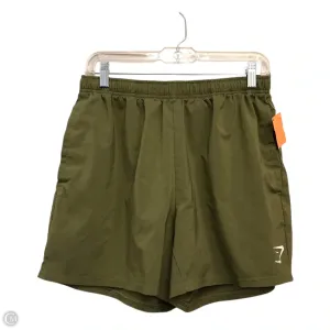 Sportliche Shorts von Gym Shark in Grün, Größe: L Gymshark Kleidung