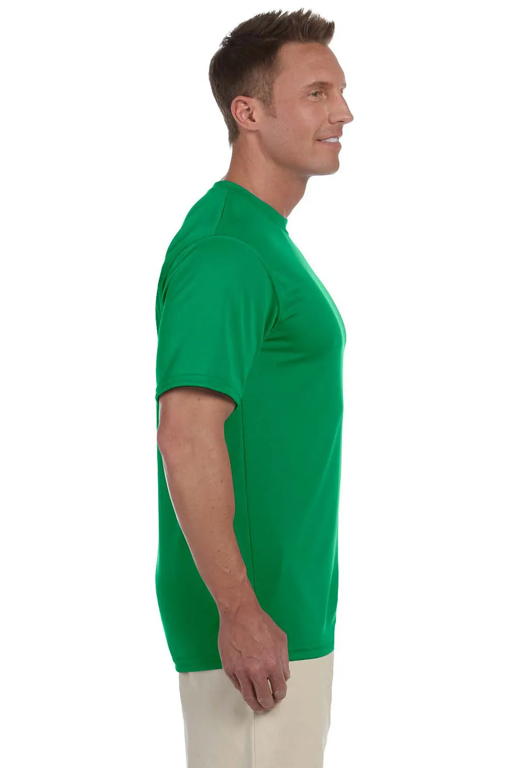 Augusta Sportswear Herren Feuchtigkeitstransportierendes Kurzarm-T-Shirt mit Rundhalsausschnitt - Kelly Grün