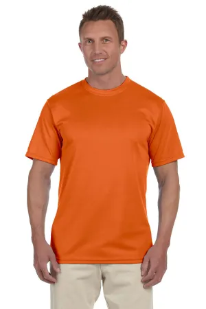 Augusta Sportswear Herren Feuchtigkeitsableitendes Kurzarm-T-Shirt mit Rundhalsausschnitt - Orange