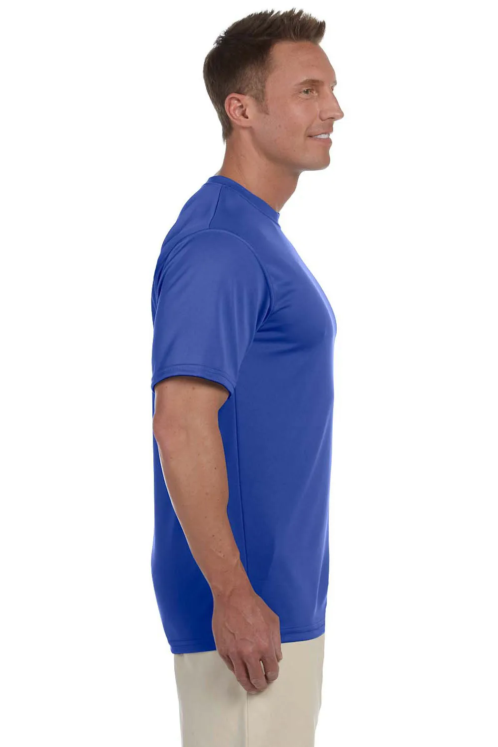 Augusta Sportswear Herren Feuchtigkeitstransportierendes Kurzarm-T-Shirt mit Rundhalsausschnitt - Königsblau