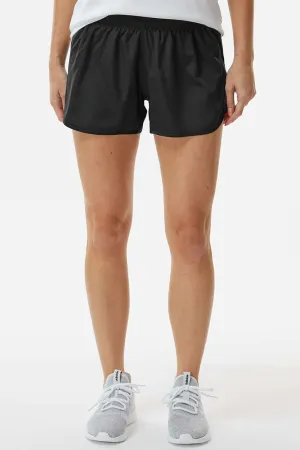 Augusta Sportswear Damen Wayfarer Feuchtigkeitstransportierende Shorts mit Innentasche - Schwarz