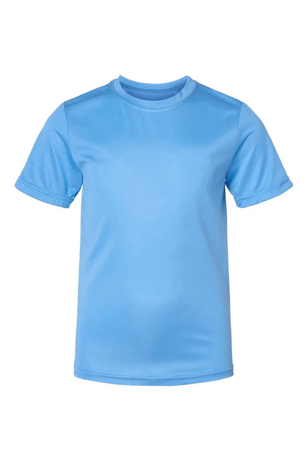 Augusta Sportswear Jugend Nexgen Feuchtigkeitstransportierendes Kurzarm-Crewneck-T-Shirt - Columbia Blau