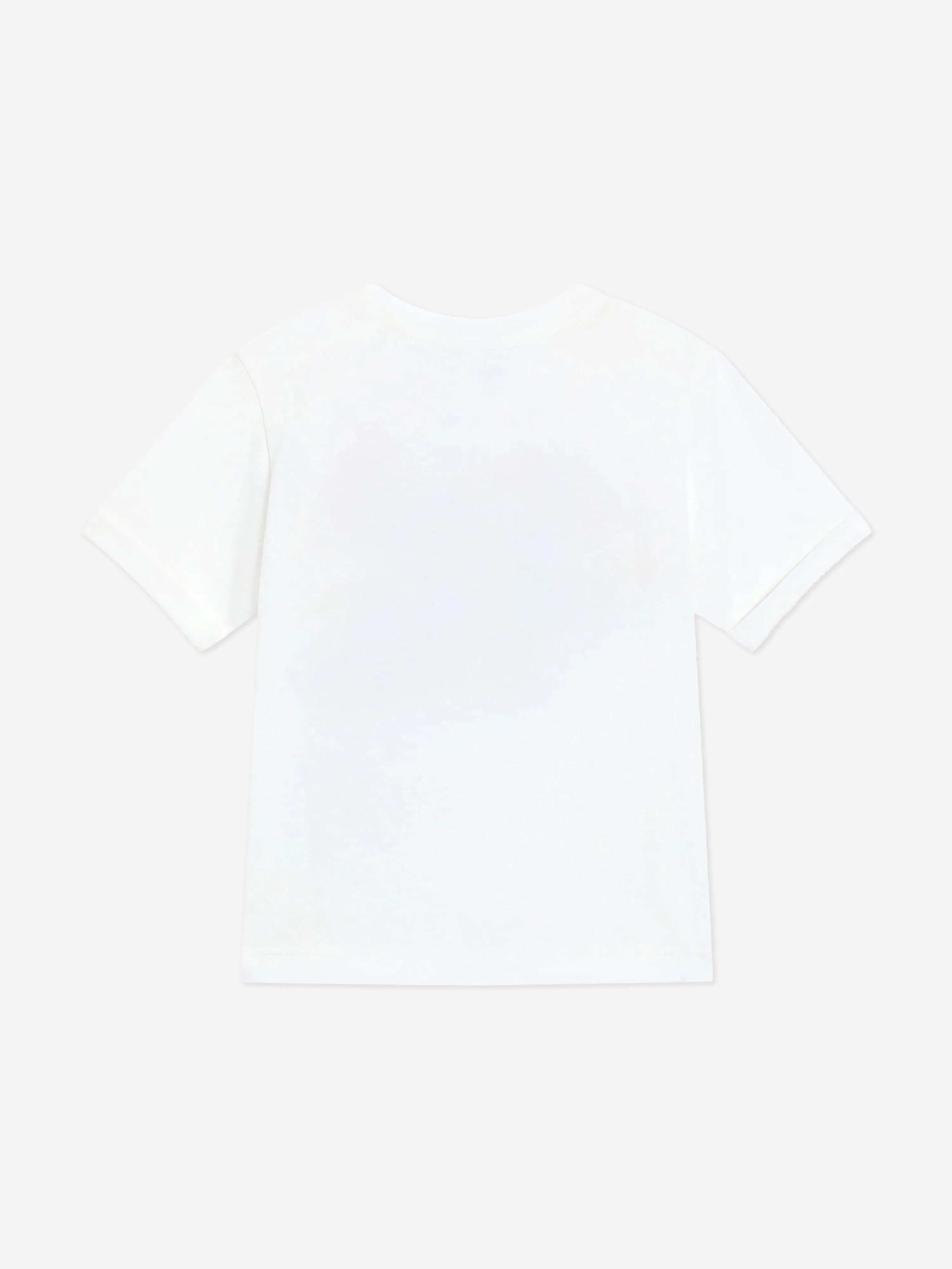 Baby Girls Blumen-Logo T-Shirt in Weiß