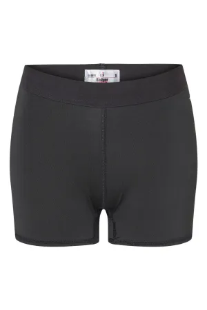 Badger Damen Pro Kompressionsshorts mit Feuchtigkeitstransport - Schwarz