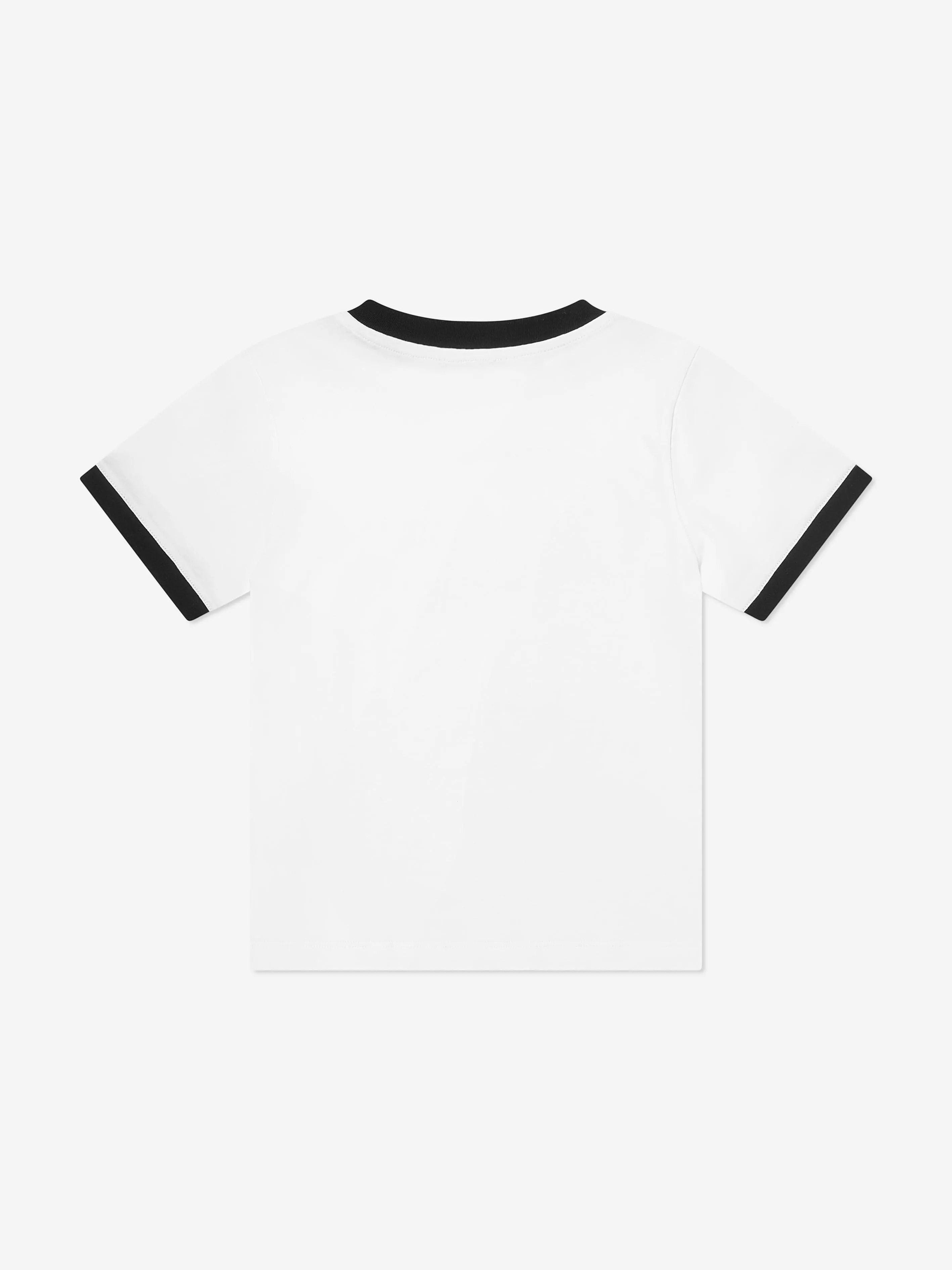 Balmain Kids Logo T-Shirt in Weiß