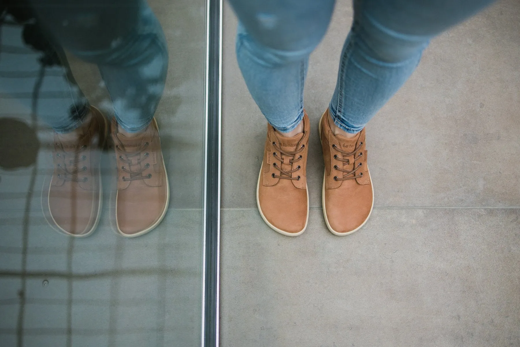 Barfußschuhe - Be Lenka - Synergy - Cognac & Beige (Unisex) Schuhe_Be Lenka_Schuhwerk