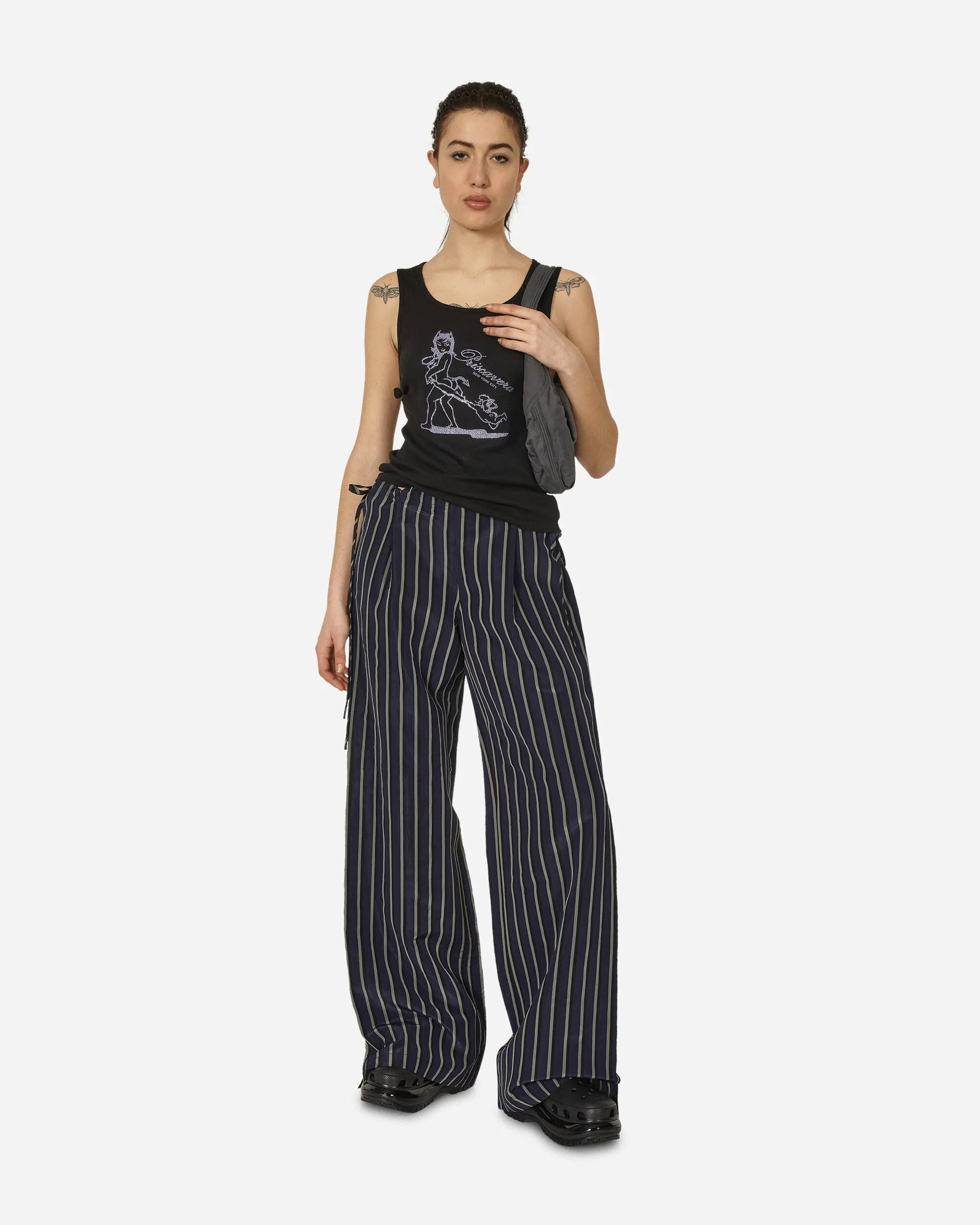 Bedazzle Devil Knot Tanktop Schwarz