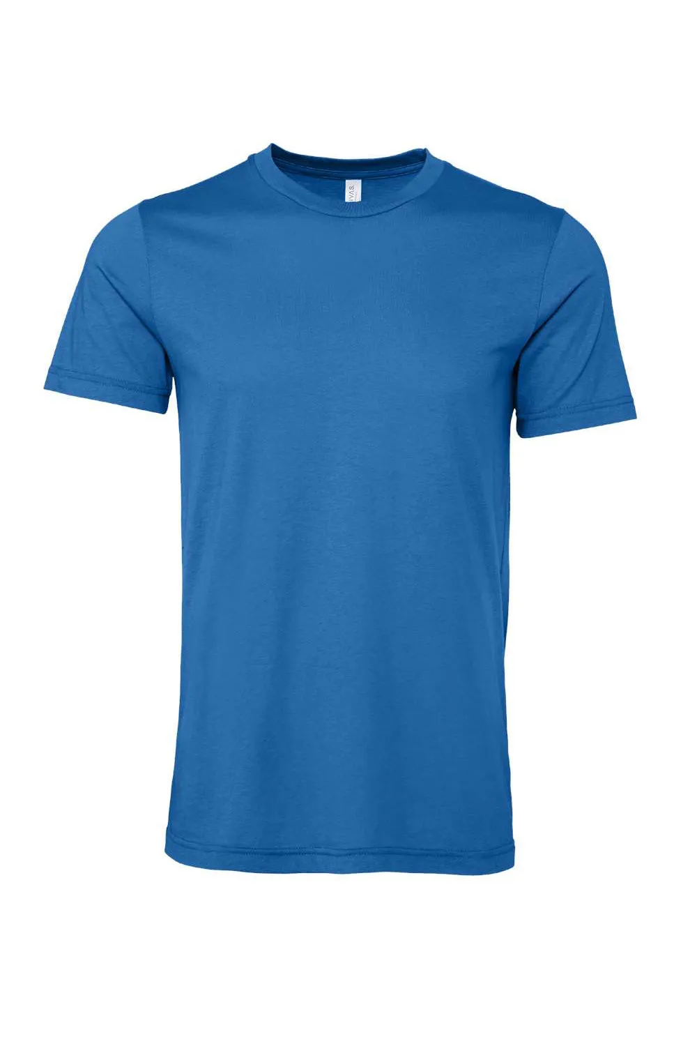 Bella   Canvas Herren Jersey T-Shirt mit kurzen Ärmeln und Rundhalsausschnitt - Columbia Blau