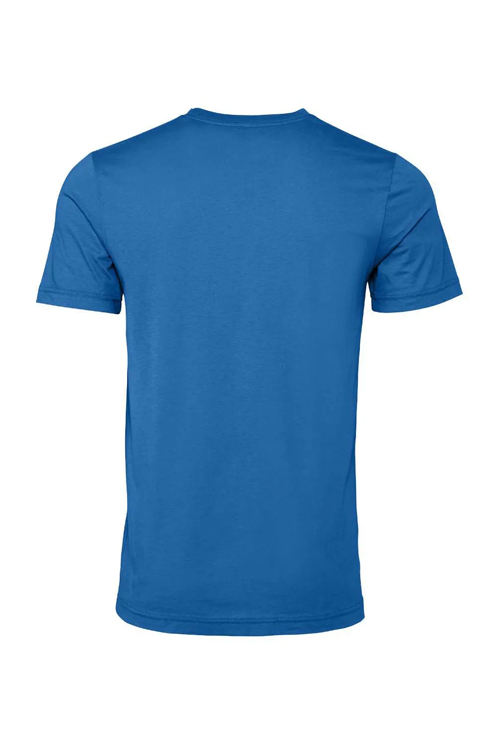 Bella   Canvas Herren Jersey T-Shirt mit kurzen Ärmeln und Rundhalsausschnitt - Columbia Blau