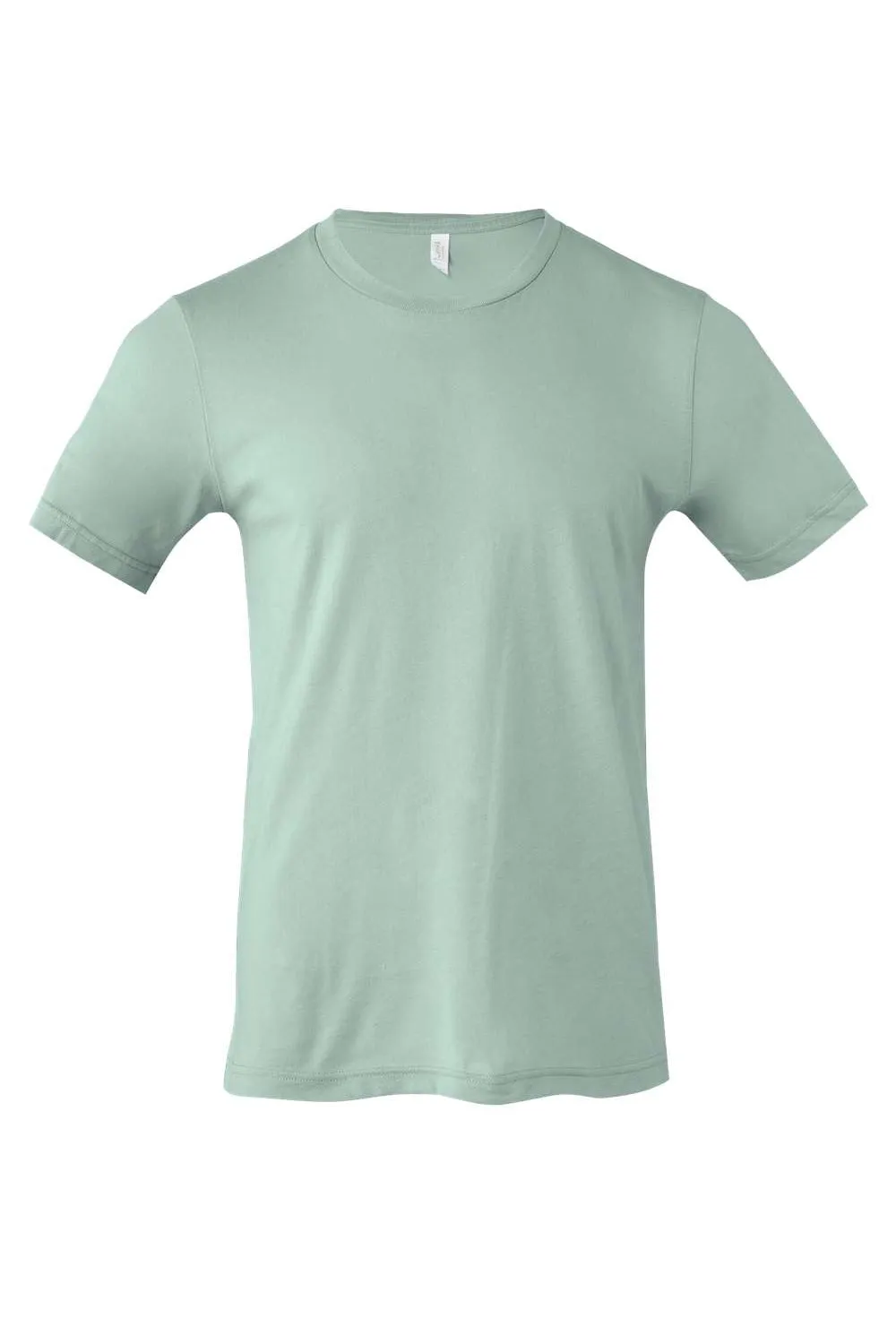 Bella   Canvas Herren Jersey T-Shirt mit kurzen Ärmeln und Rundhalsausschnitt - Staubiges Blau