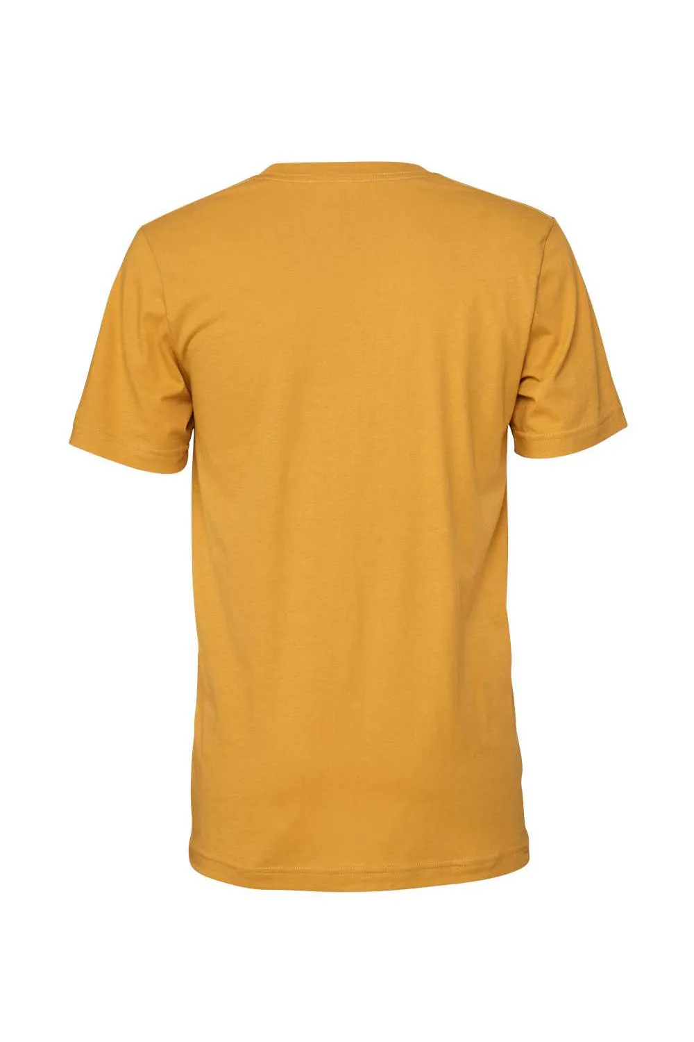 Bella   Canvas Herren Jersey T-Shirt mit kurzen Ärmeln und Rundhalsausschnitt - Senfgelb