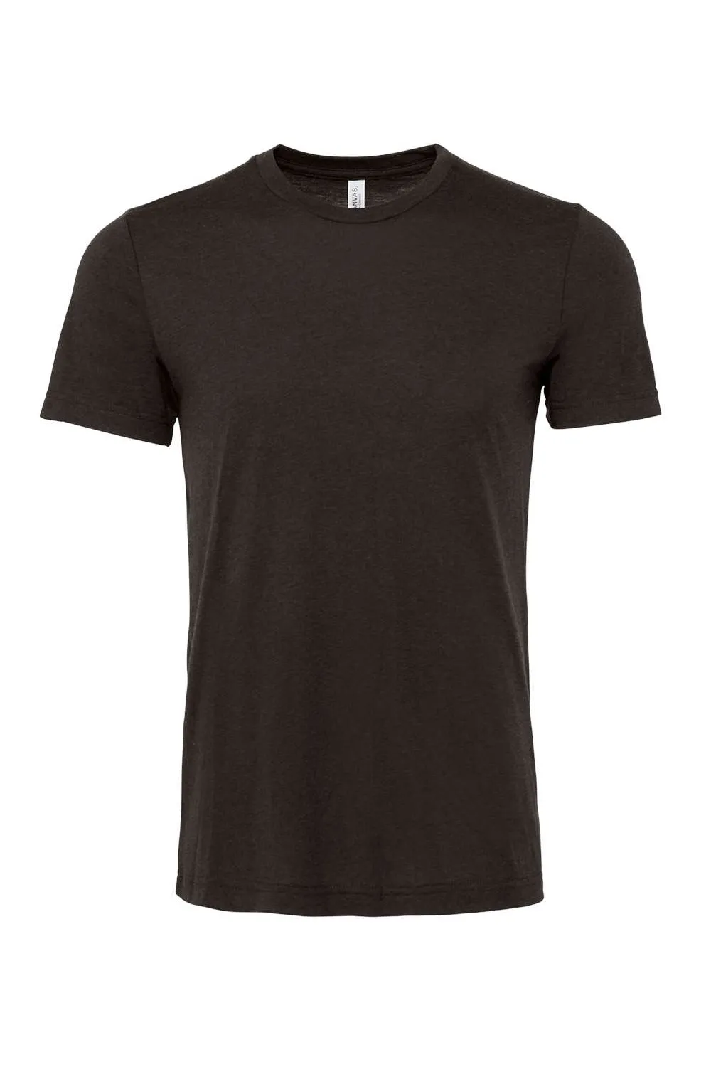 Bella   Canvas Herren Kurzarm T-Shirt mit Rundhalsausschnitt - Espresso Braun