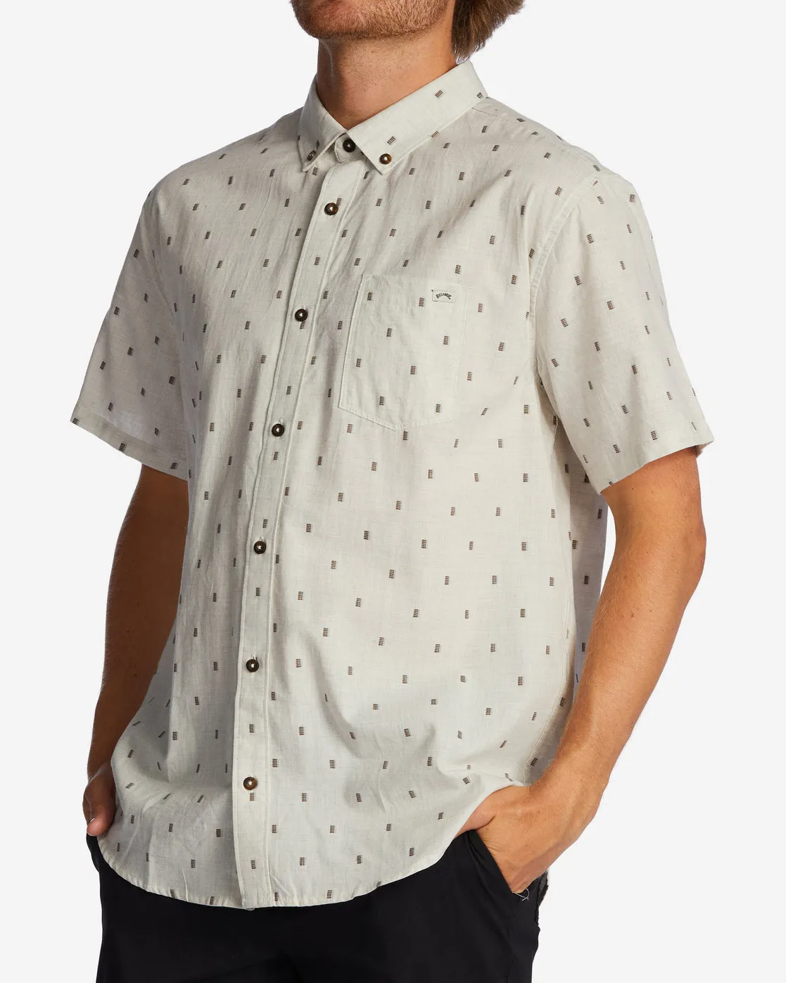Billabong All Day Jacquard Kurzarm-Shirt