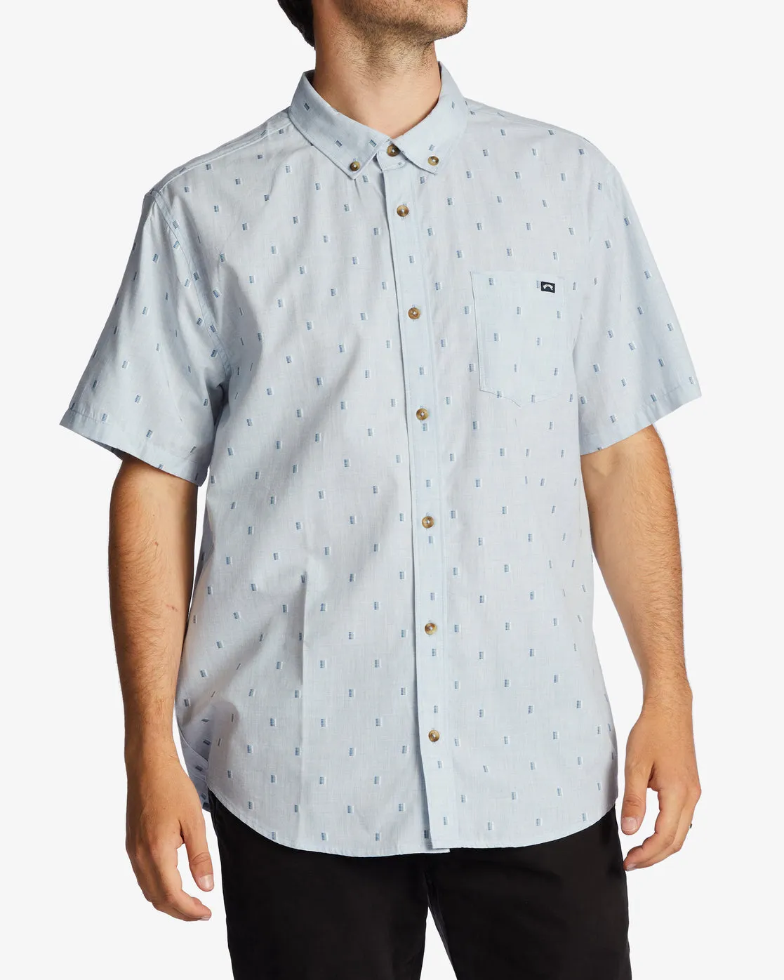 Billabong All Day Jacquard Kurzarm-Shirt