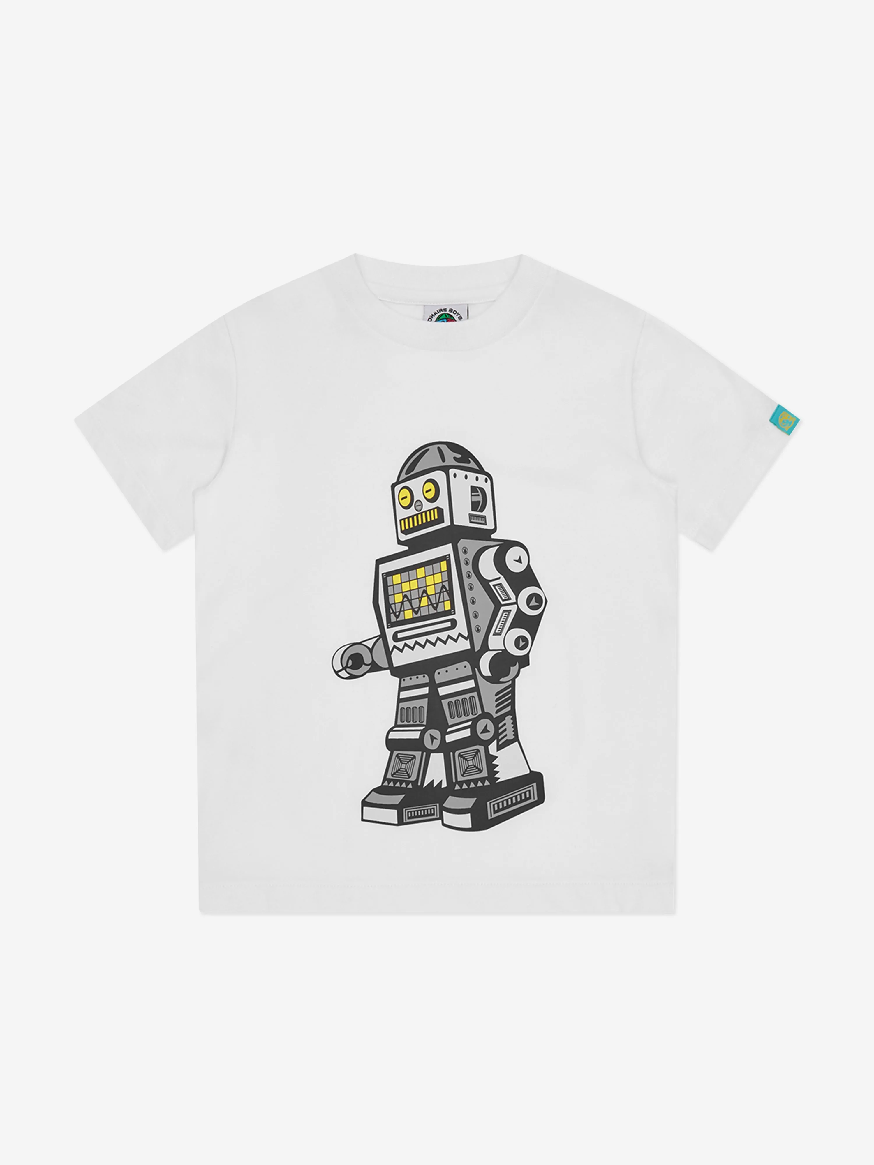 Billionaire Boys Club Kids Walking Robot T-Shirt in Weiß
