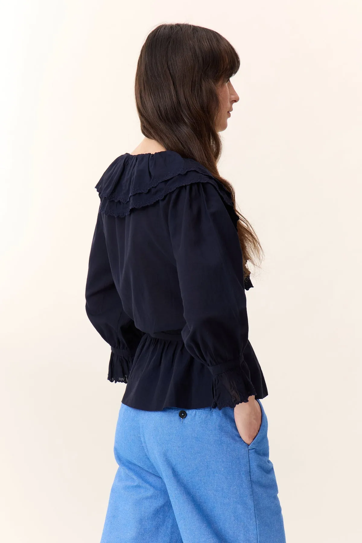 Bluse Cala Tcv1 Cala Tcv1 Einfarbig Schwarz-Iris