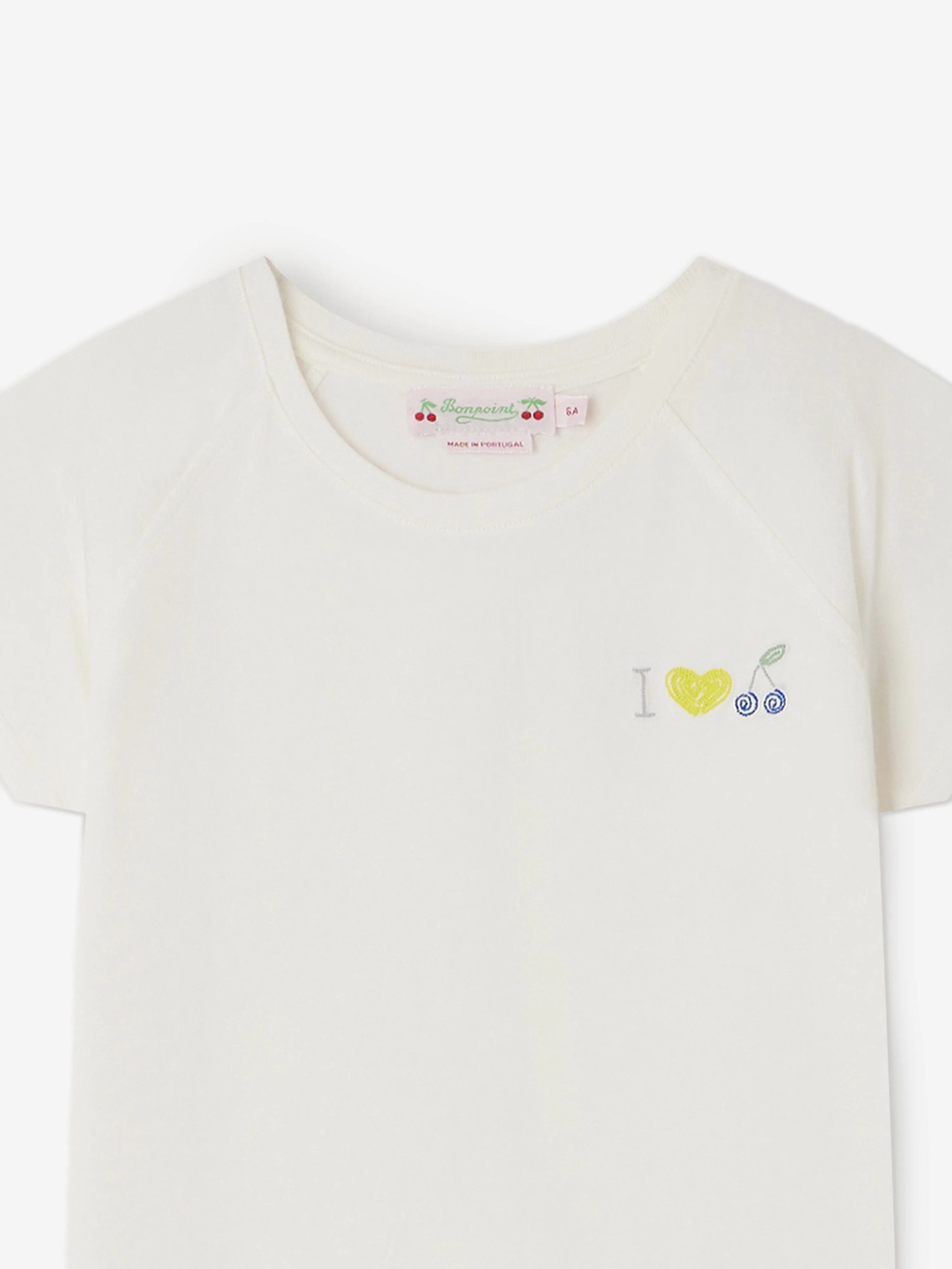 Bonpoint Mädchen Asmae T-Shirt in Weiß