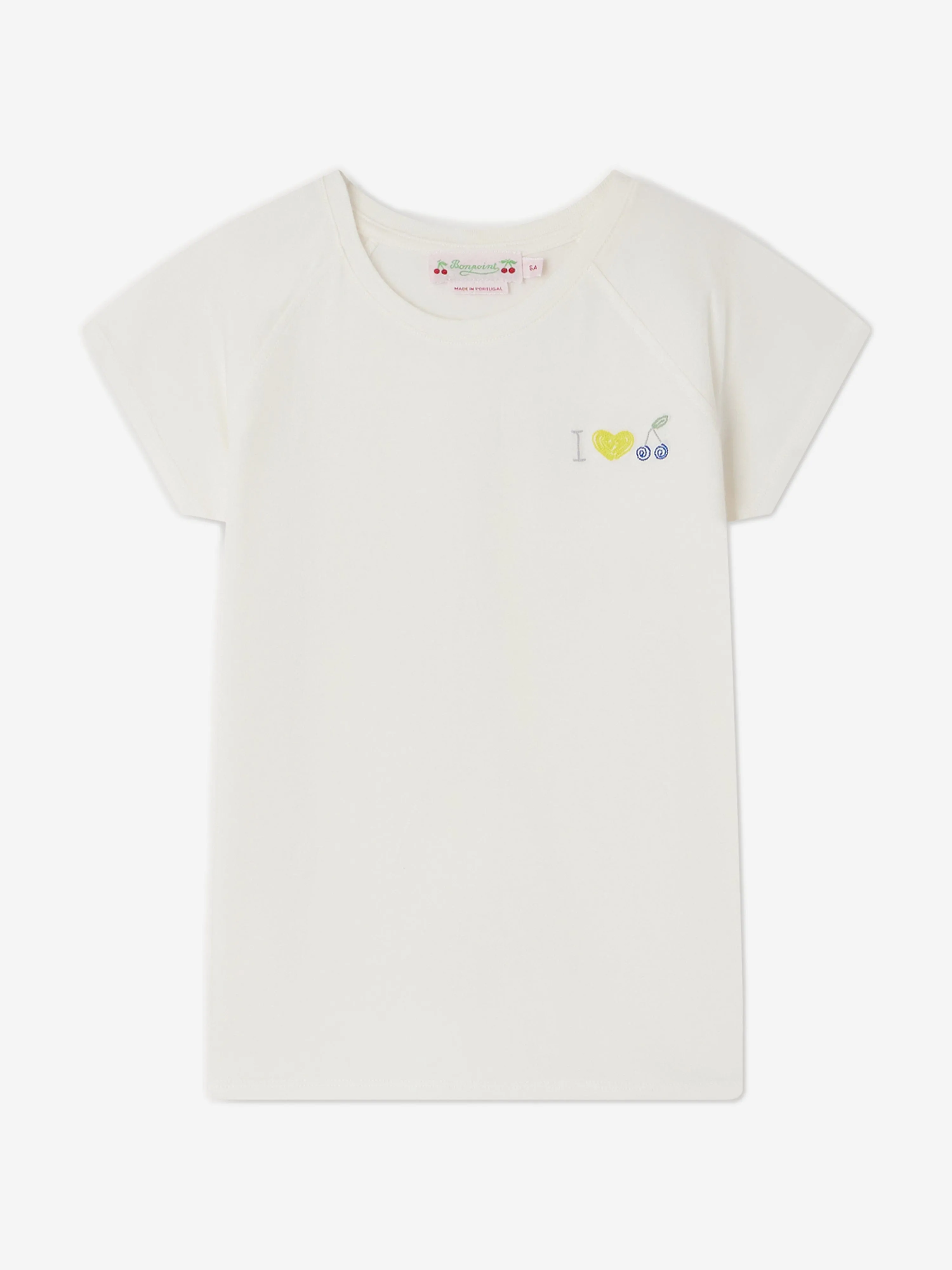 Bonpoint Mädchen Asmae T-Shirt in Weiß