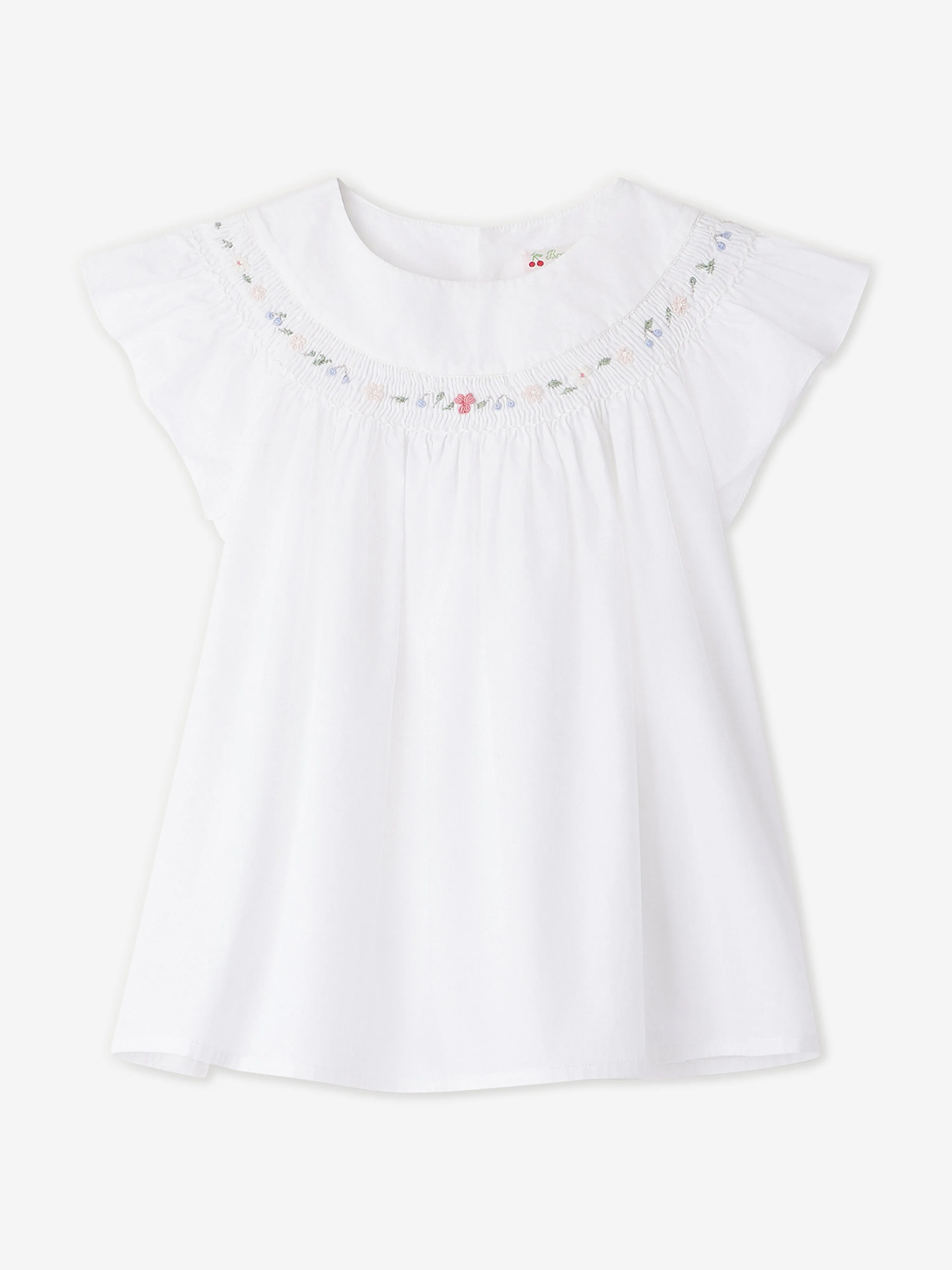 Bonpoint Mädchen Fillys Bluse in Weiß