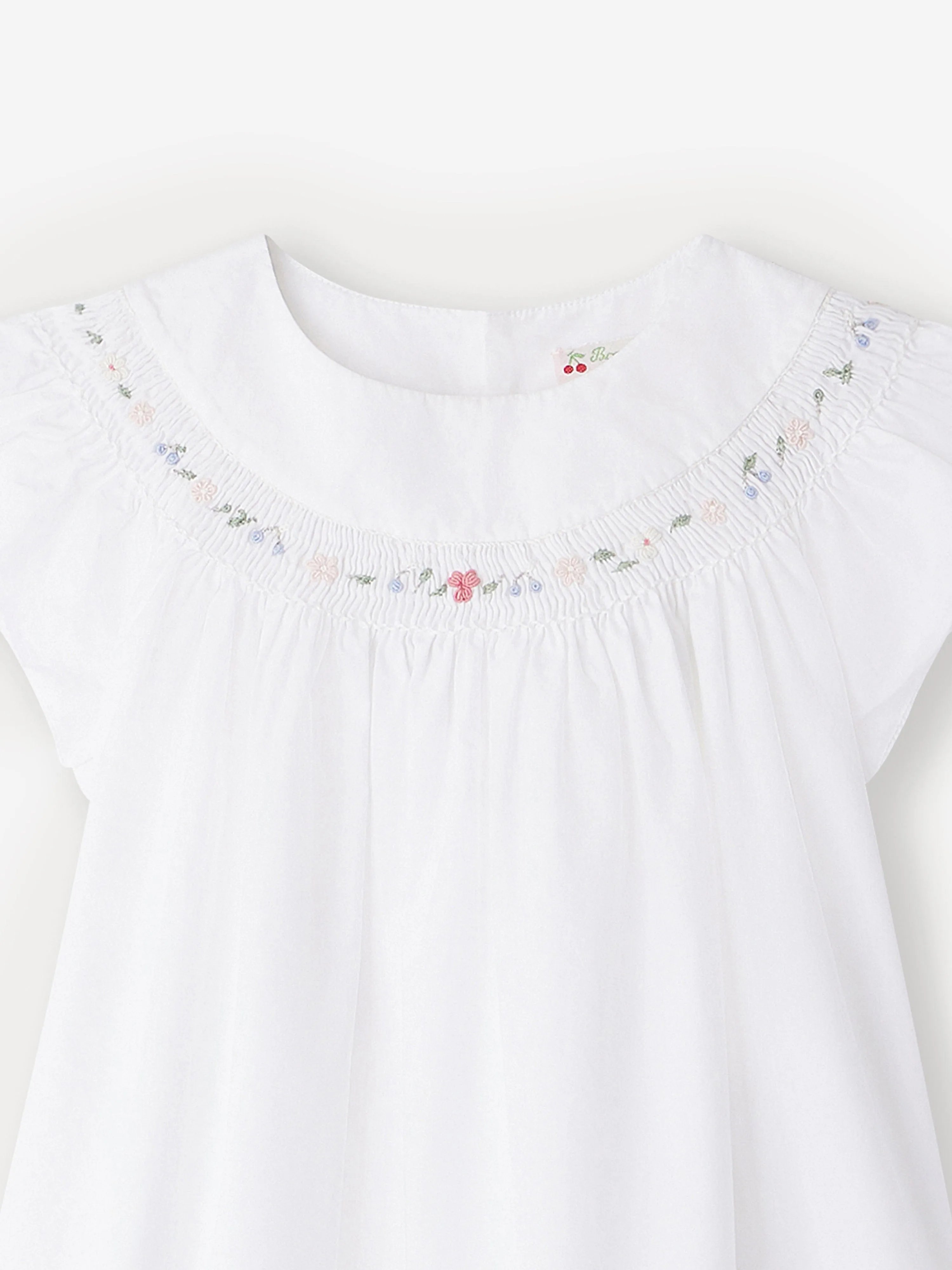 Bonpoint Mädchen Fillys Bluse in Weiß