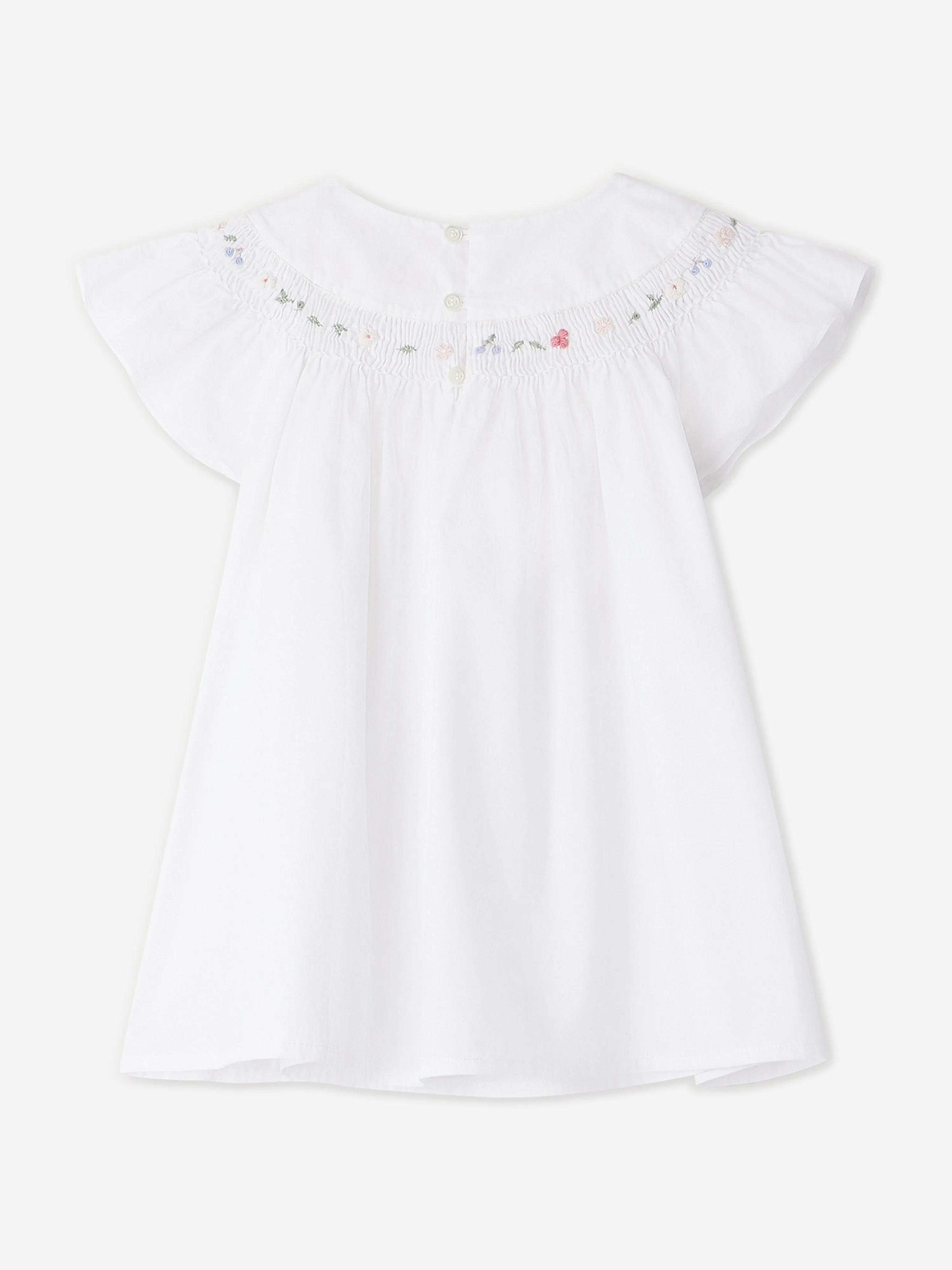 Bonpoint Mädchen Fillys Bluse in Weiß