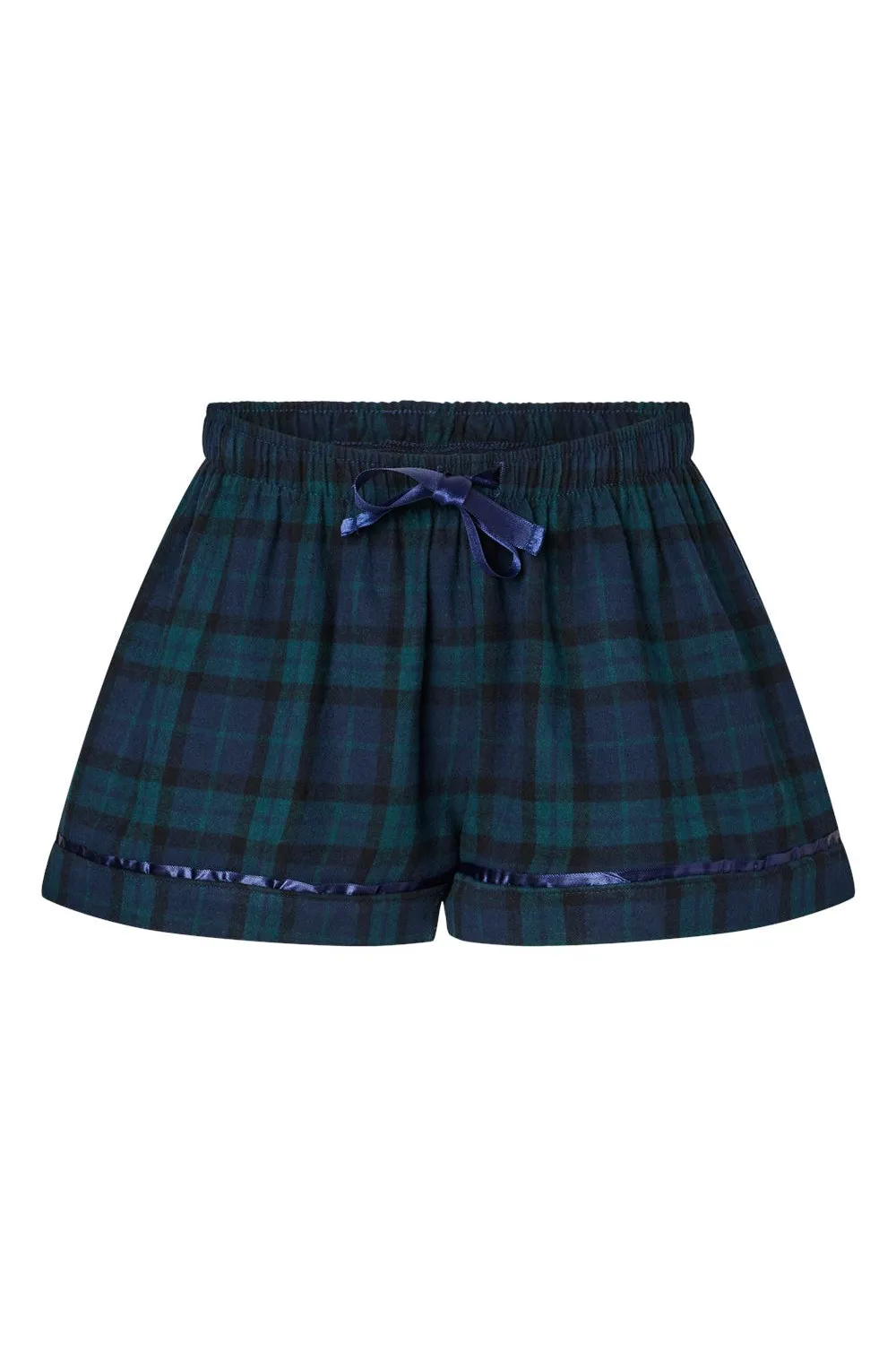 Boxercraft Damen Flanell Shorts - Schottisches Karomuster
