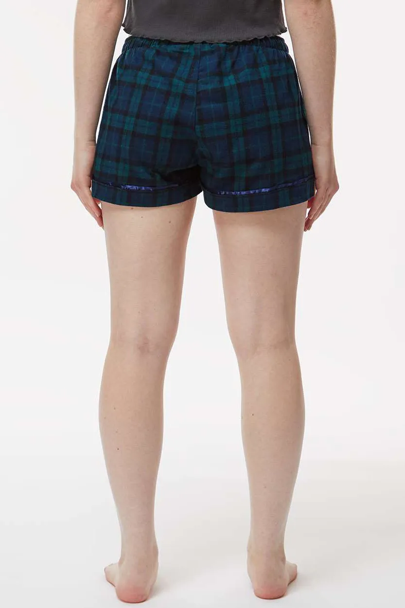 Boxercraft Damen Flanell Shorts - Schottisches Karomuster