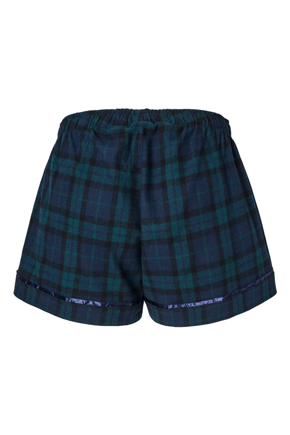 Boxercraft Damen Flanell Shorts - Schottisches Karomuster