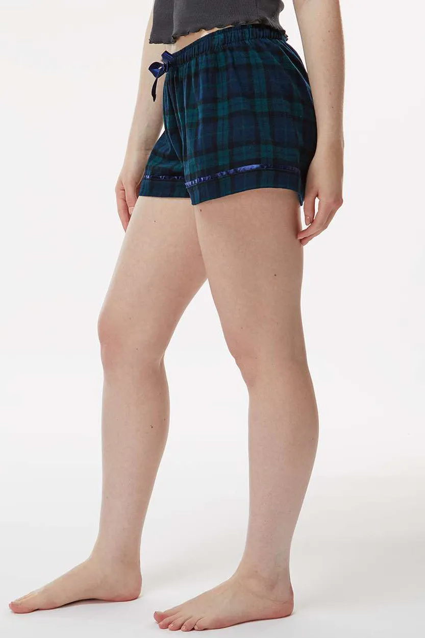 Boxercraft Damen Flanell Shorts - Schottisches Karomuster