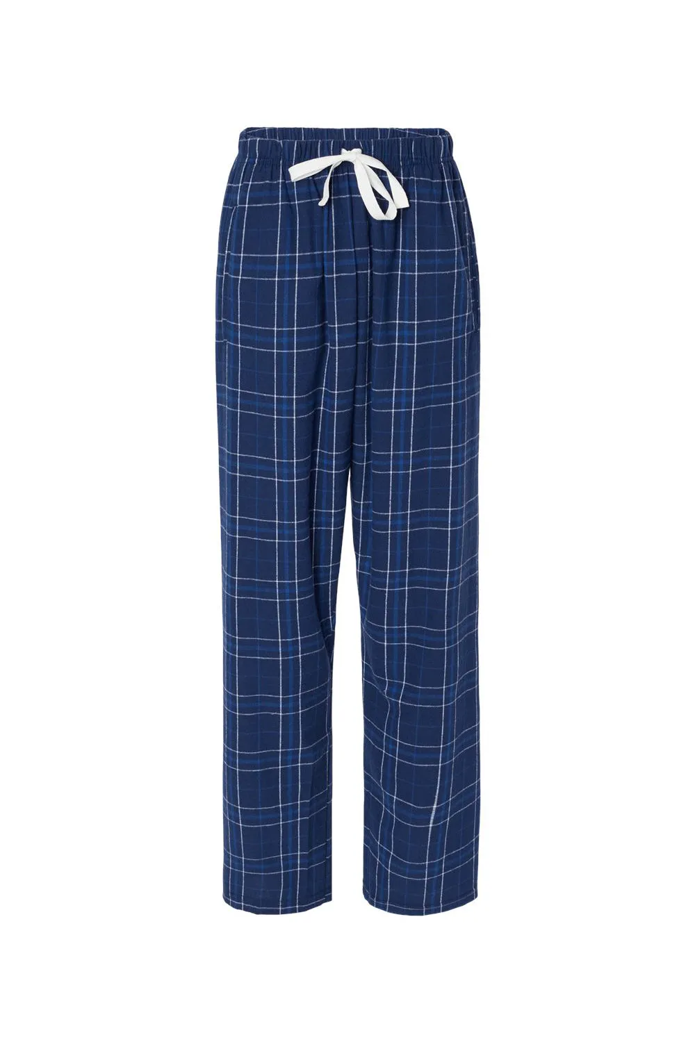 Boxercraft Damen Haley Flanellhose mit Taschen - Marineblau Field Day Karo