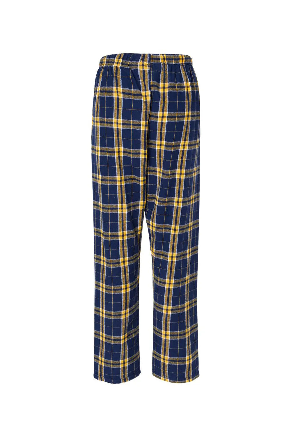 Boxercraft Damen Haley Flanellhose mit Taschen - Marineblau/Gold
