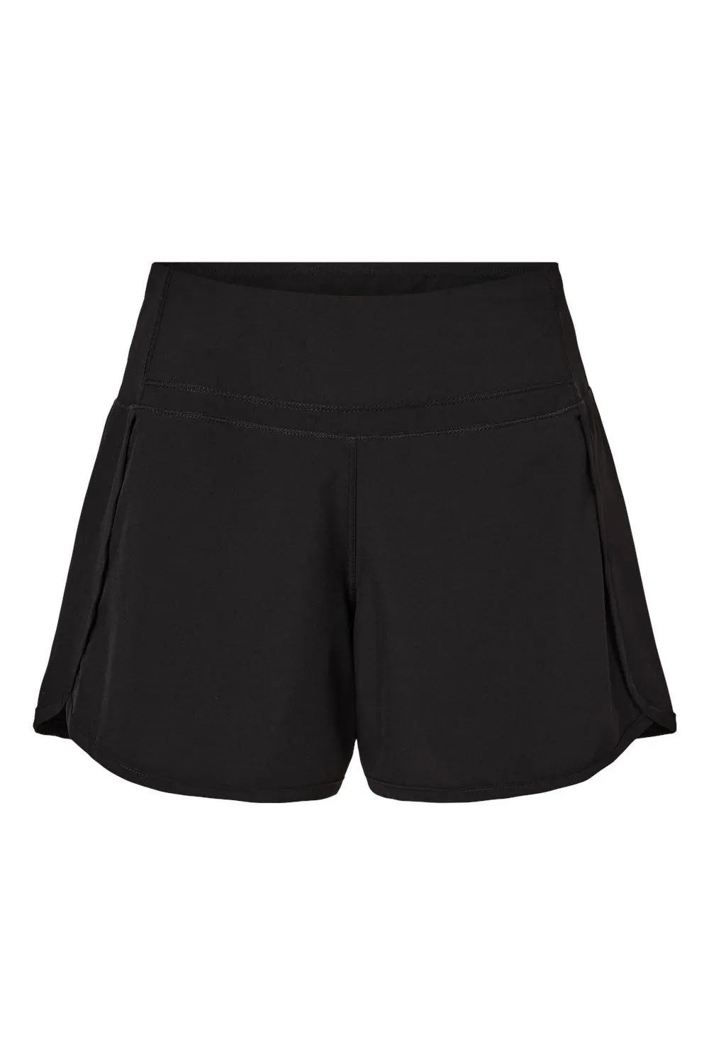 Boxercraft Damen Stretch Gewebte Gefütterte Shorts - Schwarz