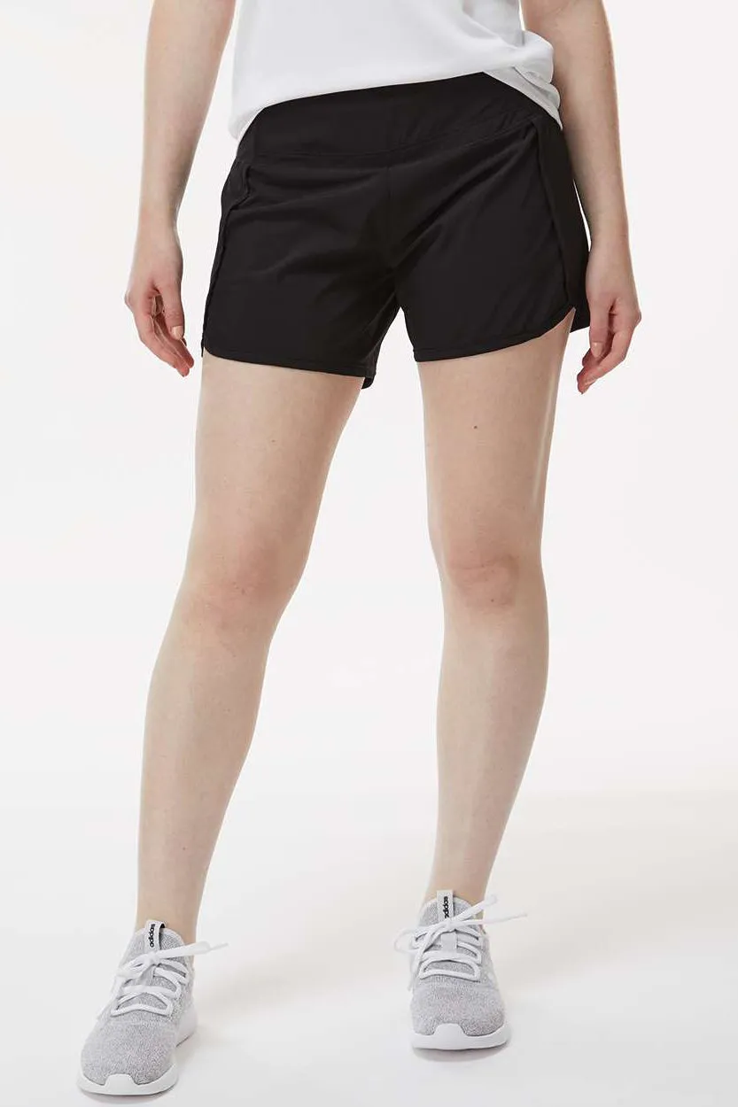 Boxercraft Damen Stretch Gewebte Gefütterte Shorts - Schwarz