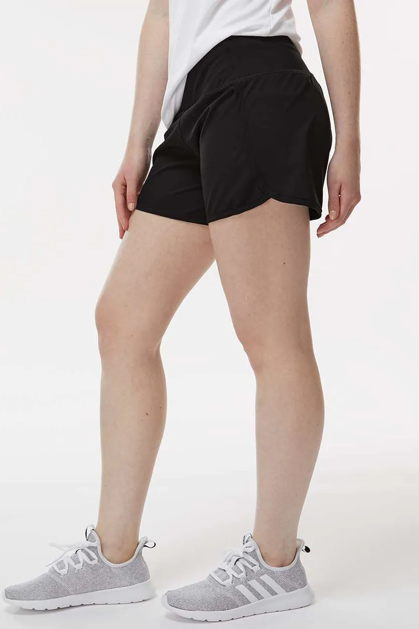 Boxercraft Damen Stretch Gewebte Gefütterte Shorts - Schwarz