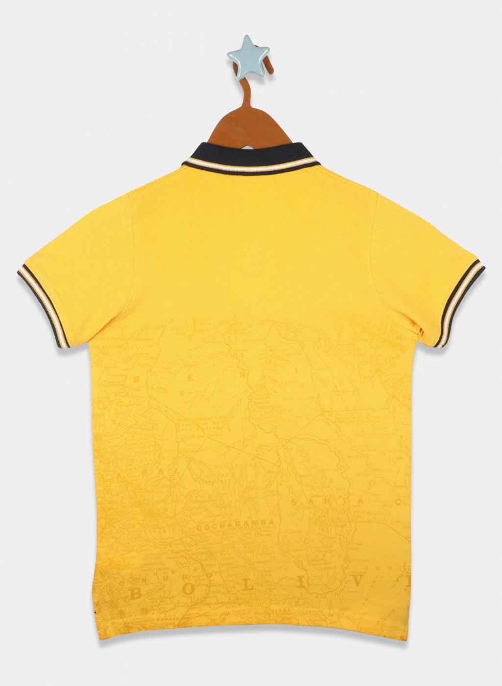 Jungen Senf-Druck T-Shirts