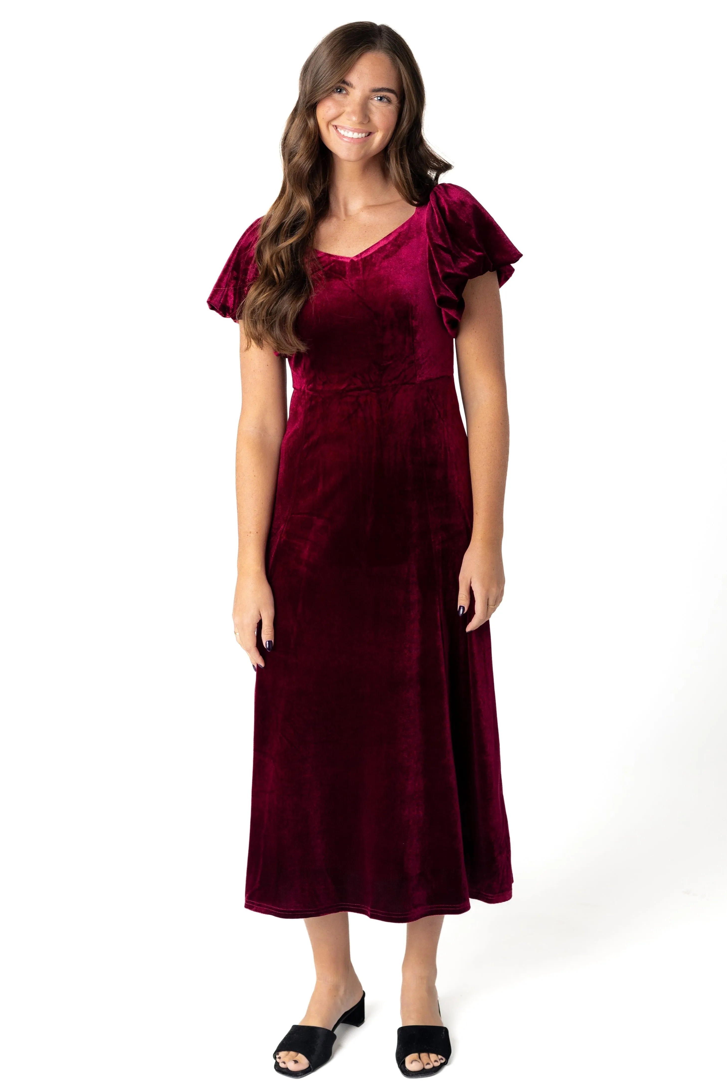 Brass & Roe Monaco Samtkleid